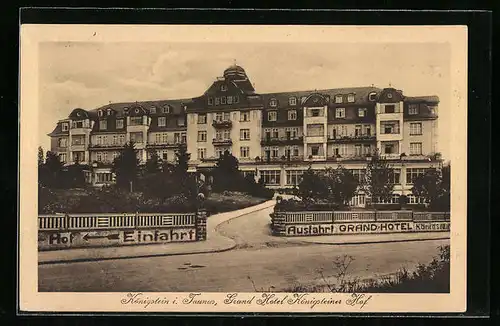 AK Königstein i. Taunus, Grand Hotel Königsteiner Hof