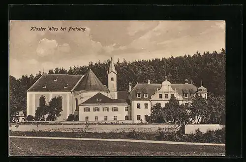AK Wies bei Freising, Partie des Klosters