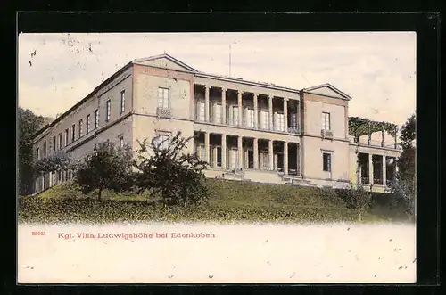 AK Edenkoben, Kgl. Villa Ludwigshöhe