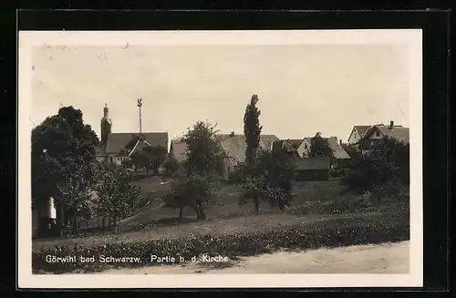 AK Görwihl, Partie bei der Kirche