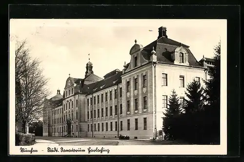 AK München, Städt. Sanatorium Harlaching