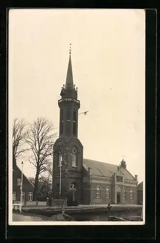 Foto-AK Westrhauderfehn, Hoffnungskirche 1937
