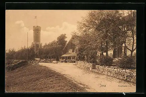 AK Jena, Forsthaus und Turm