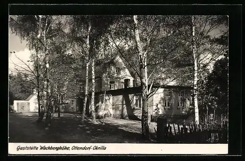 AK Ottendorf-Okrilla, Gasthaus Wachberghöhe