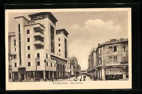 AK Casablanca, Rue Galliéni