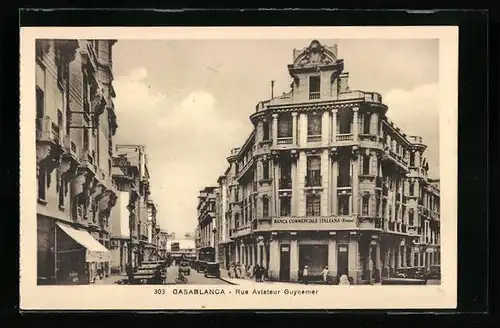 AK Casablanca, Rue Aviateur Guynemer