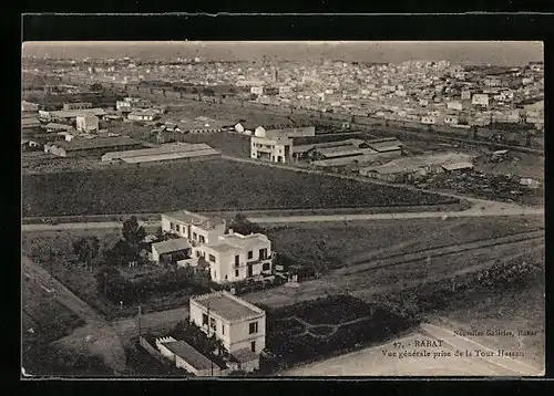 AK Rabat, Vue générale prise de la Tour Hassan