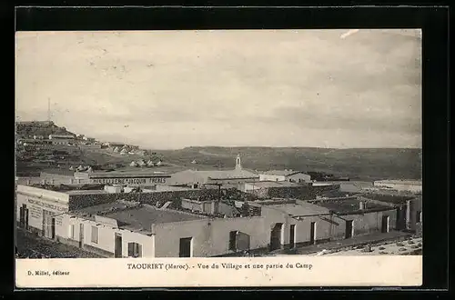 AK Taourirt, Vue du Village et une partie du Camp