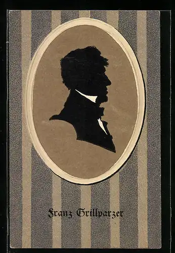 AK Porträt des Dichters Franz Grillparzer