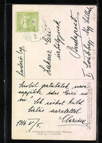 AK Porträt von Friedrich Schiller