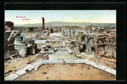 AK Baalbeck, L`acropole