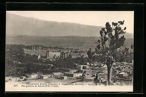 AK Baalbek-Syrie, Vue générale