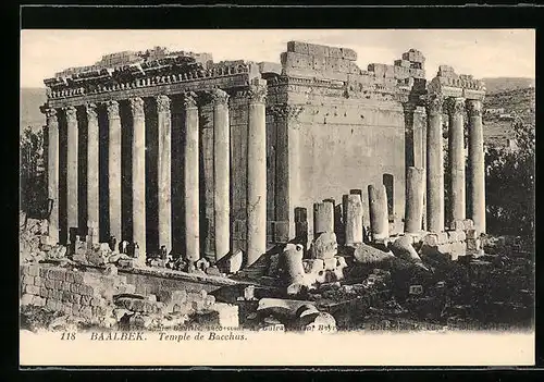 AK Baalbek, Temple de Bacchus