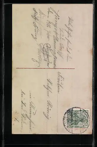 AK Hübsche junge Frau mit Hut und Matrosenkragen