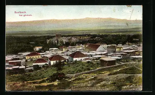 AK Baalbeck, Vue generale