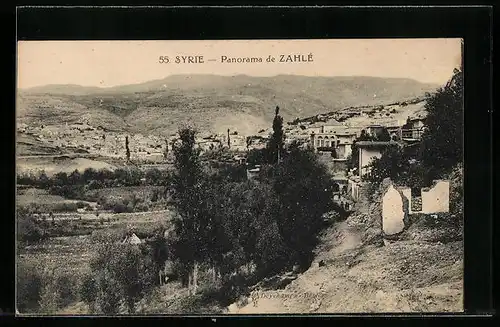 AK Zahlé, Panorama de Zahlé