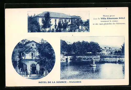 AK Baalbek, Hotel de la Source