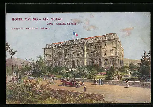AK Mont Liban, Hotel Casino Ain-Sofar, Direction: Naggiar Frères
