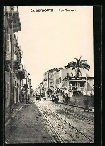 AK Beyrouth, Rue Gouraud