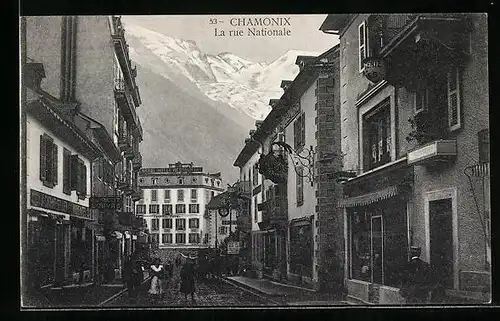 AK Chamonix, La Rue Nationale