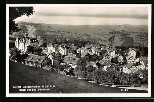 AK Walzenhausen, Blick auf den Bodensee