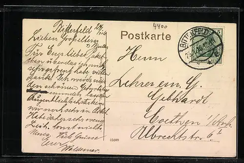 AK Bitterfeld, Neue Volkschule