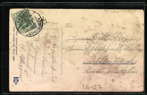 AK Esens, Vor dem Drostentor, Postamt