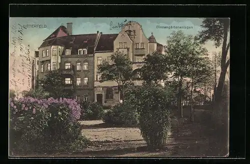 AK Bitterfeld, Binnengärtenanlagen