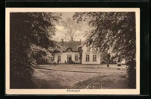AK Altekoppel, Eingang zum Schloss