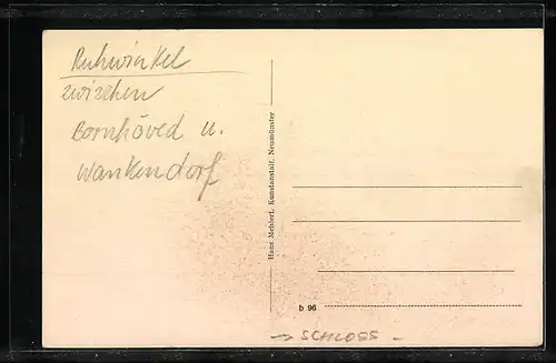 AK Altekoppel, Eingang zum Schloss