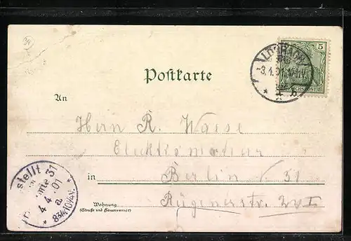 Lithographie Lörrach, Gr. Bezirksamt, Rittersaal in Schloss Rötteln