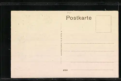 AK Langenburg, Blick in die Hauptstrasse