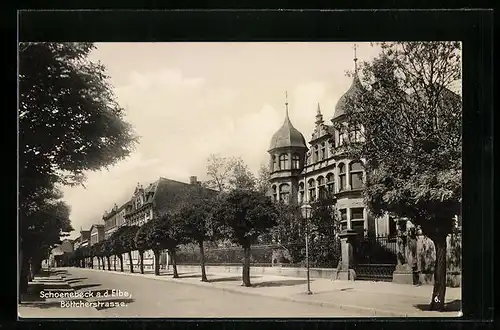 AK Schoenebeck /Elbe, Villen in der Böttcherstrasse