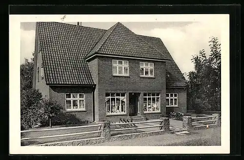 AK Havighorst b. Bergedorf, Kaufhaus und Mühle, Bes. Heinrich Wulff