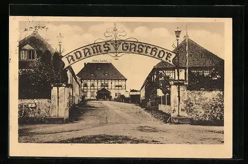 AK Moritzburg b. Dresden, Adams Gasthof, Bes. Josef Ploner