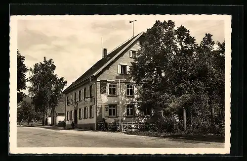 AK Burg /Himmelreich i. Schwarzwald, Gasthof zur Birke