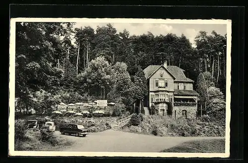 AK Bad Orb /Spessart, Gaststätte Jagdhaus Haselruhe