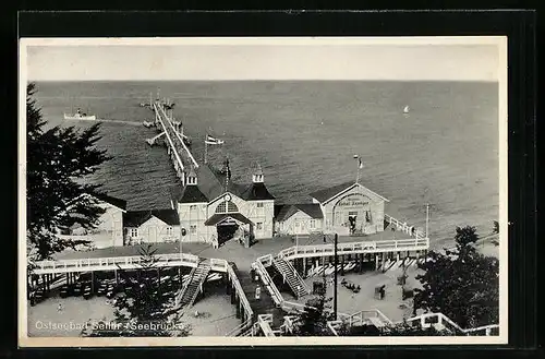AK Sellin, Ostseebad, Seebrücke