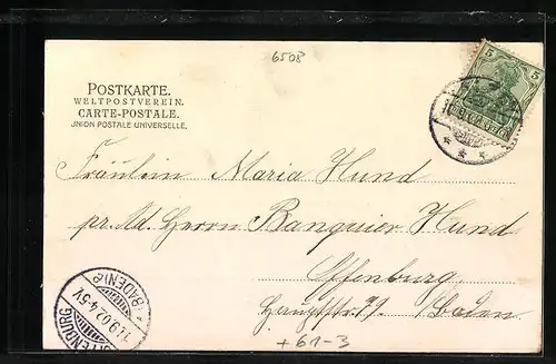 AK Alzey, Ortsansicht im Jahr 1645 nach Merian