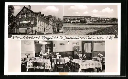 AK Bogel, Hotel und Pension zur Post, Innenansicht