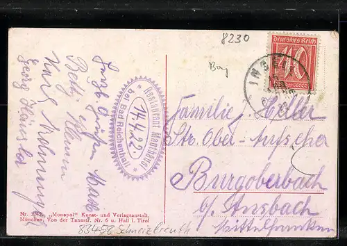 AK Bad Reichenhall, Mauthäusl aus der Vogelschau