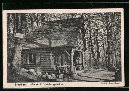 AK Adenau (Eifel), Blockhaus, Hohe Acht, Erfrischungsstation
