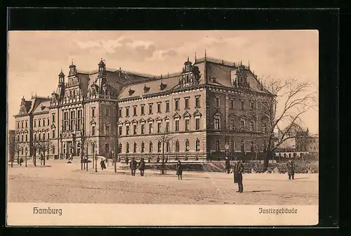 AK Hamburg-Neustadt, Justizgebäude