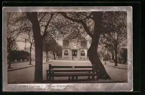 AK Nordseebad Cuxhaven, Kaiser-Wilhelm-Platz