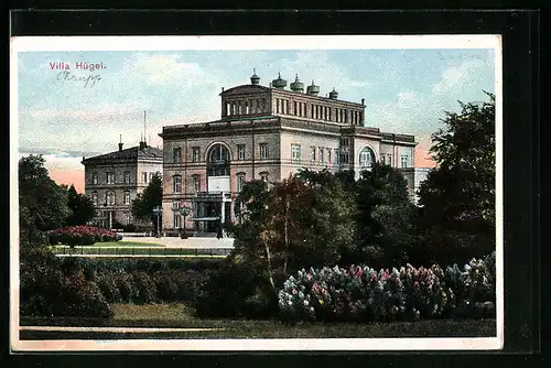 AK Essen /Ruhr, Villa Hügel