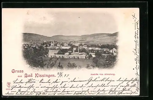 AK Bad Kissingen, Ansicht von Altenberg