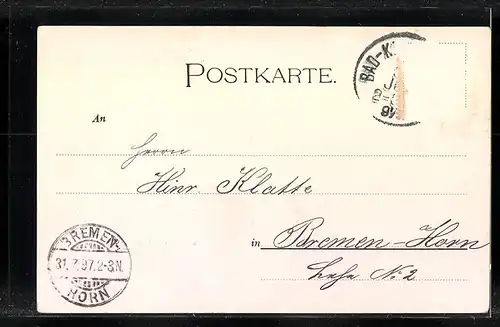 AK Bad Kissingen, Ansicht von Altenberg