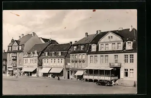 AK Haldensleben, Friedrich-Engels-Platz