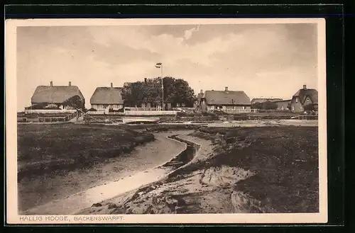 AK Hallig Hooge, Backenswarft