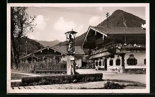 AK Ruhpolding, Dorfbrunnen
